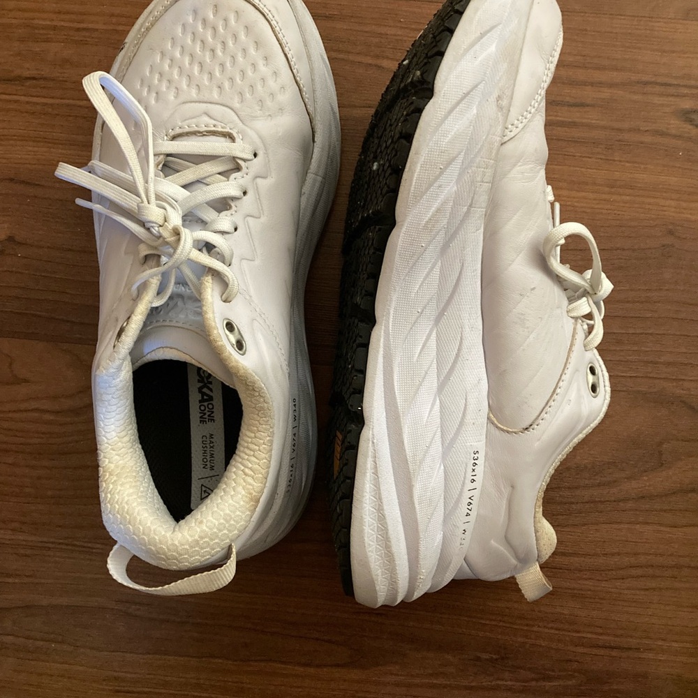 HOKA Women’s Bondi SR Sneakers White: Size 8.5 - Picture 9 of 14